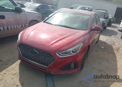 2018 Hyundai Sonata Sport from USA, damaged, VIN 5NPE34AF5JH698102